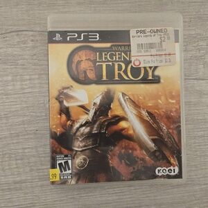 Warriors Legends of Troy Sony PlayStation 3 Video Game Mature PS3